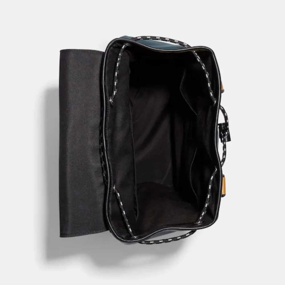 Coach Track Backpack In Colorblock With Coach Patch - Picture 3 of 16